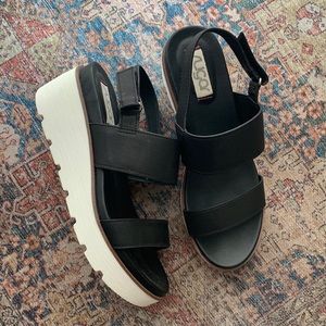 Sugar Velcro wedge sandal